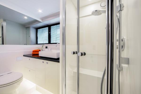 Slide: The Image of Modern bathroom in 2026 Van der Valk Beach Club 600 yacht. - 21