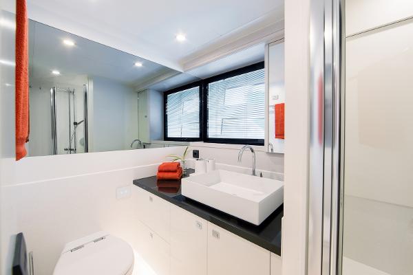 Slide: The Image of Modern bathroom in 2026 Van der Valk Beach Club 600 yacht. - 23