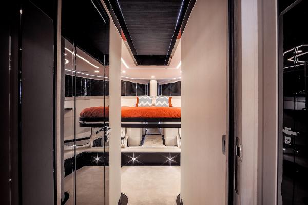Slide: The Image of Luxurious bedroom interior of 2026 Van der Valk Beach Club 600 yacht. - 31