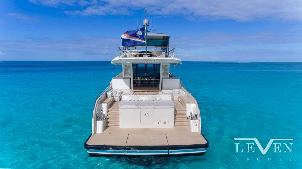 Slide: The Image of Luxury Van der Valk LeVen 90 yacht on clear blue ocean, 2026 model. - 7