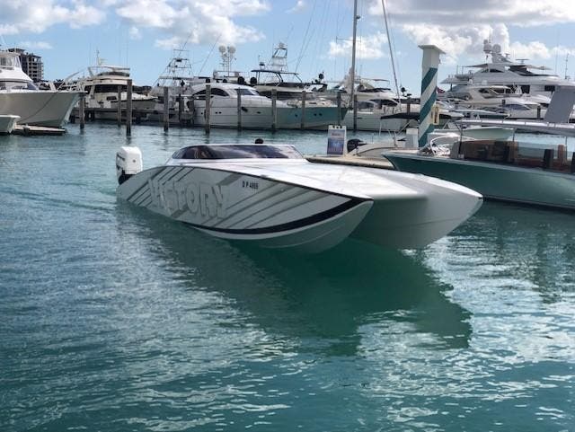 Slide: The Image of Victory Boats 32 Pleasure Cat 2020 - 0