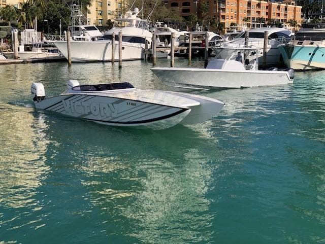 Slide: The Image of Victory Boats 32 Pleasure Cat 2020 - 2