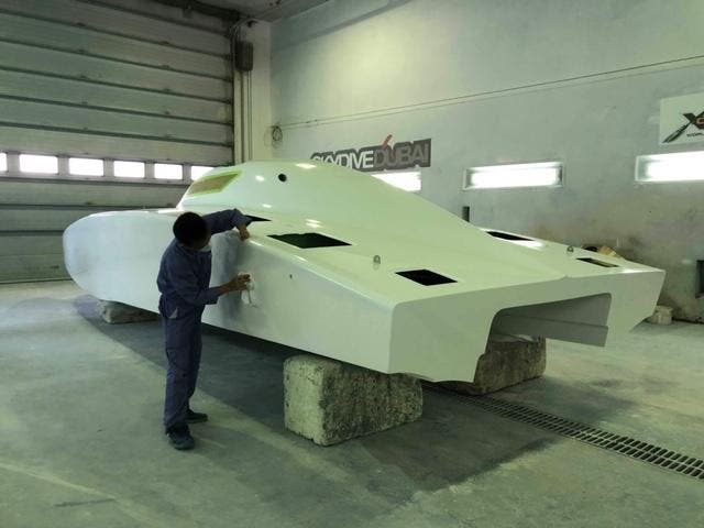 Slide: The Image of Victory Powerboats 32 Race Cat 2021 - 0