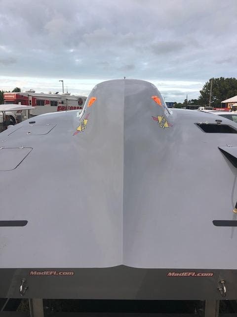 Slide: The Image of Victory Powerboats 32 Race Cat 2021 - 1