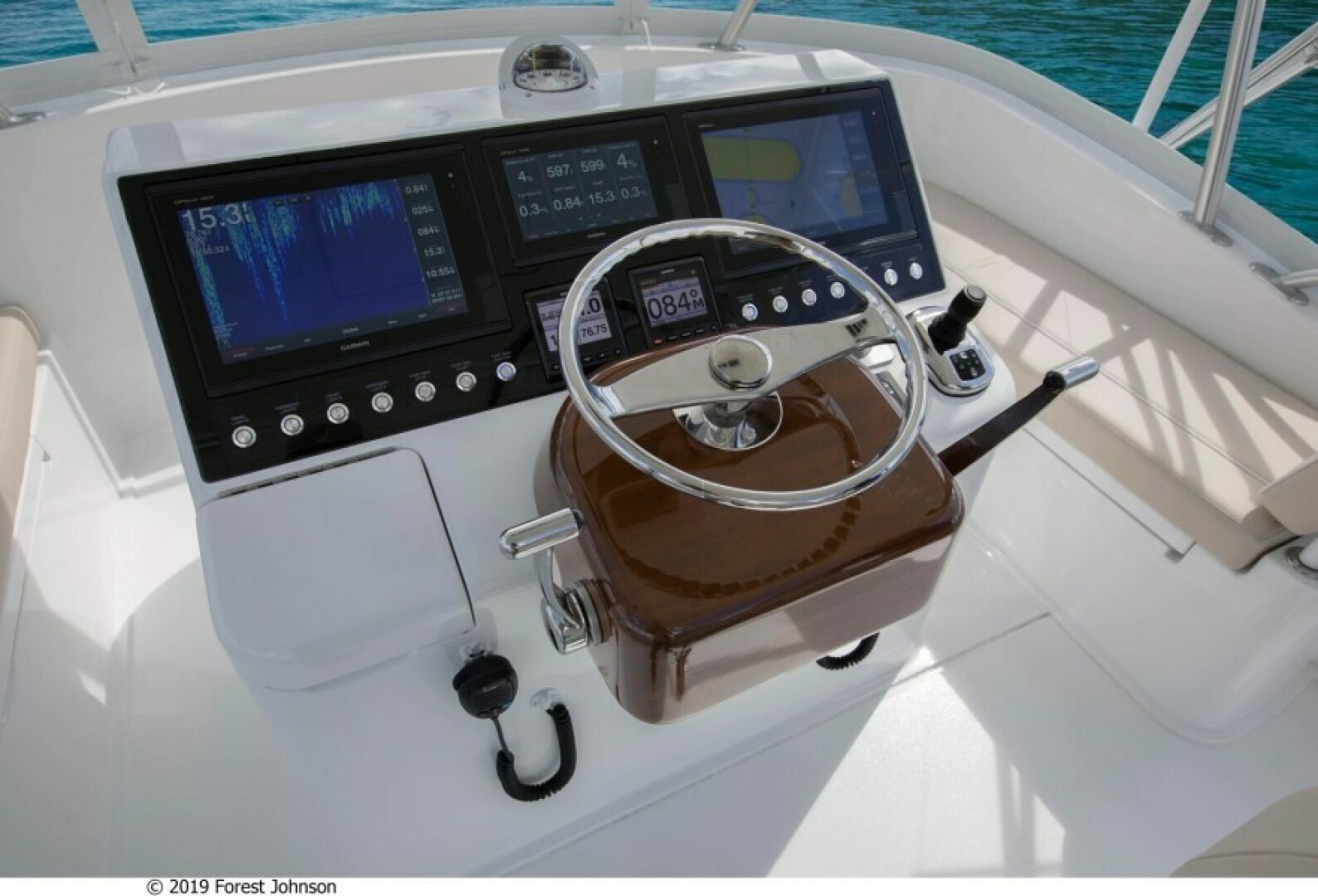 Slide: The Image of 38 Viking Billfish helm - 5340885