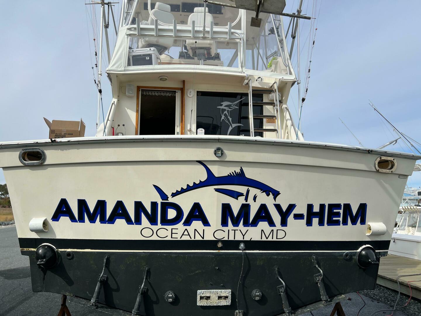 Slide: The Image of Viking 41 Convertible 1985 - 4790791