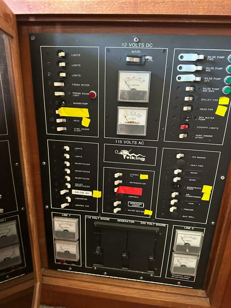 Slide: The Image of Viking 41 Convertible 1985 - 4790846