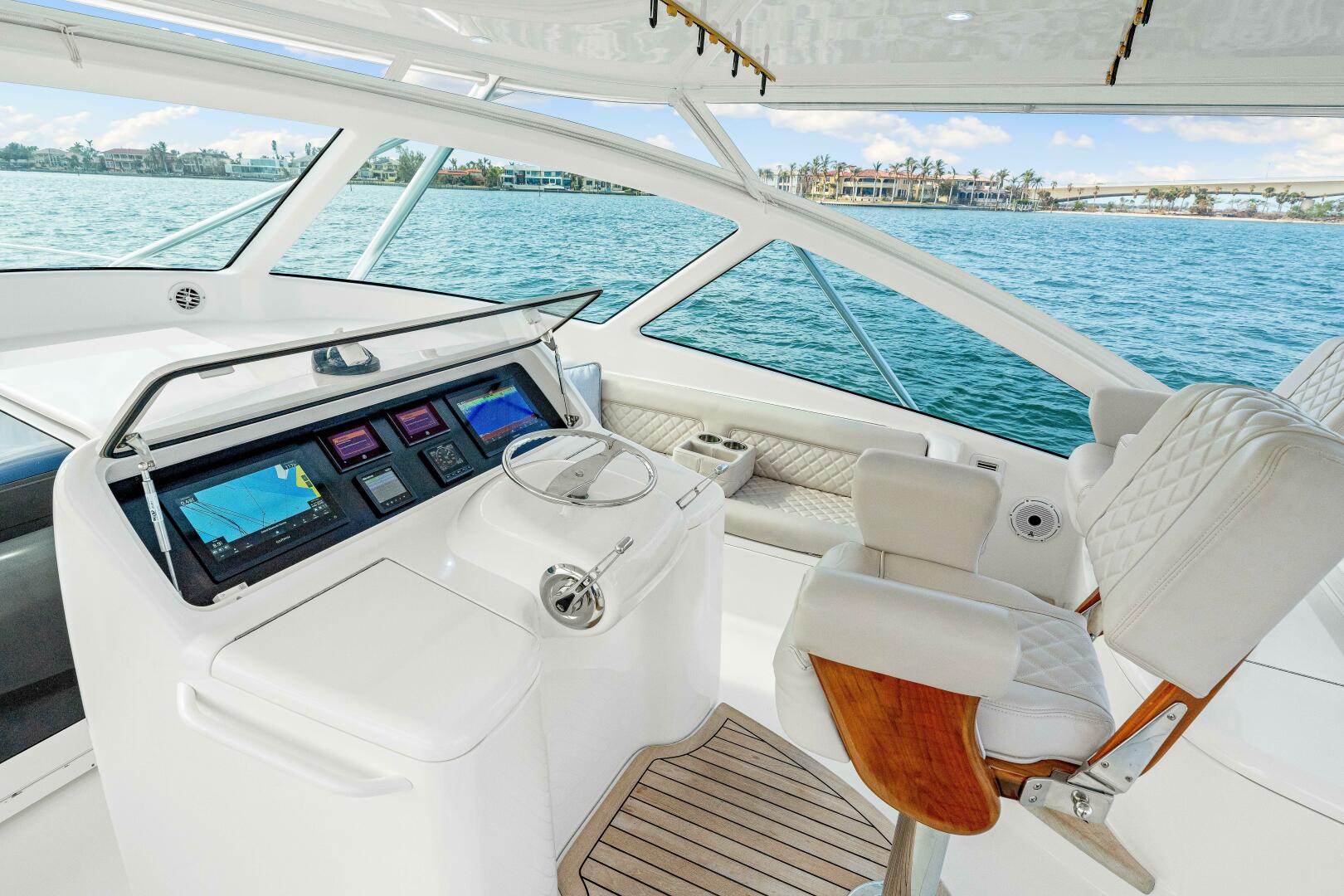 Slide: The Image of 2012 Viking 42 Open "Bad Habits" - Helm - 5417249