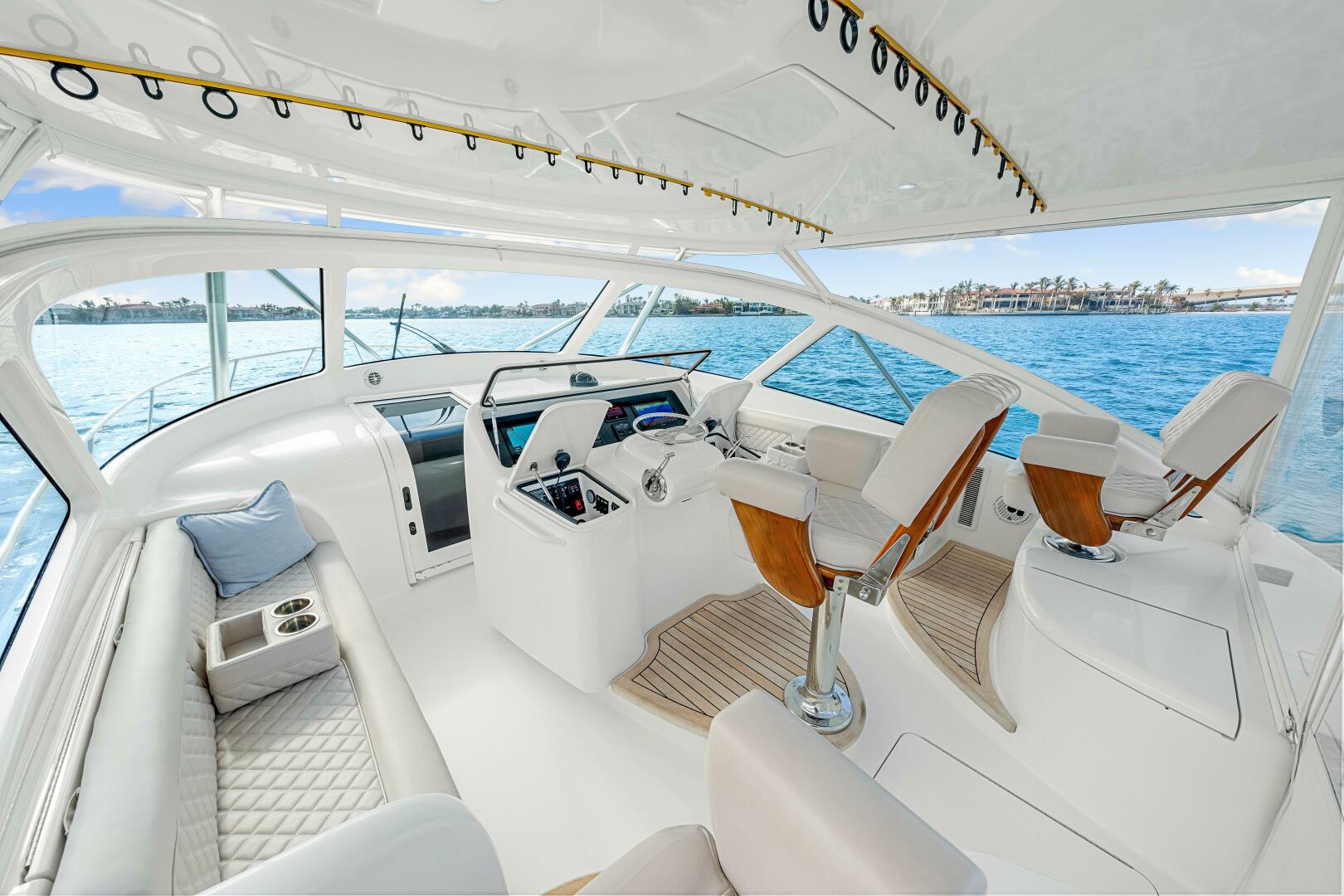 Slide: The Image of 2012 Viking 42 Open "Bad Habits" - Helm - 5417273