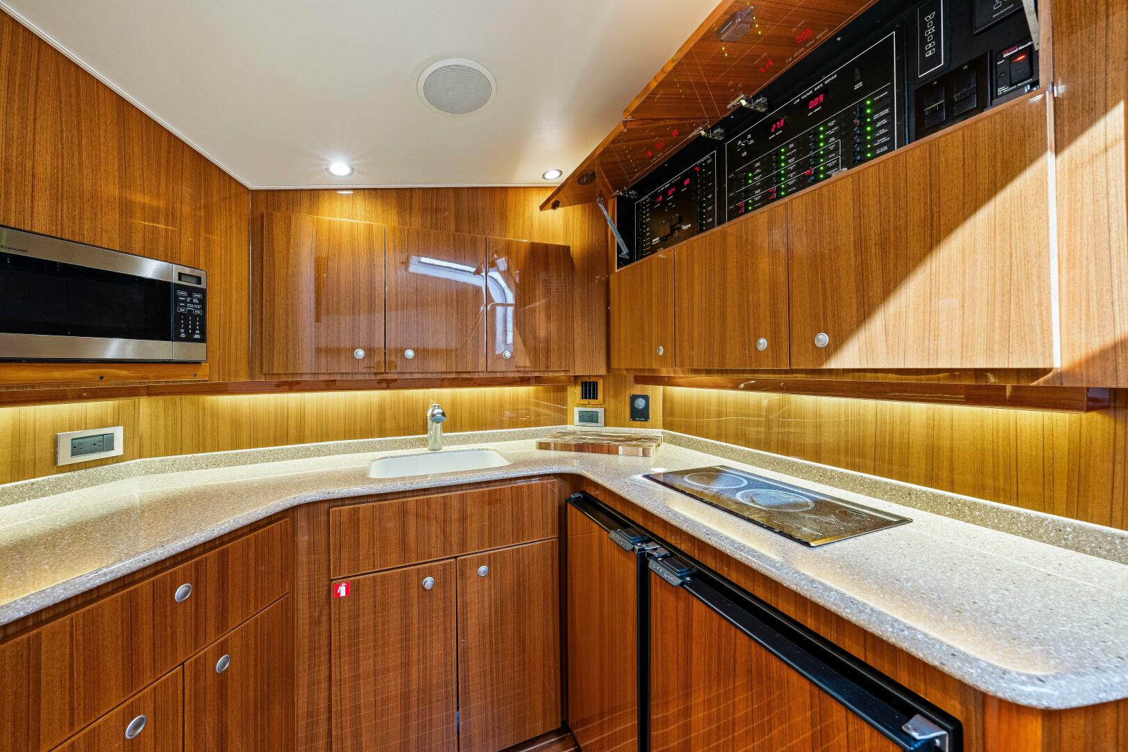 Slide: The Image of 2012 Viking 42 Open "Bad Habits" - Galley - 5417340