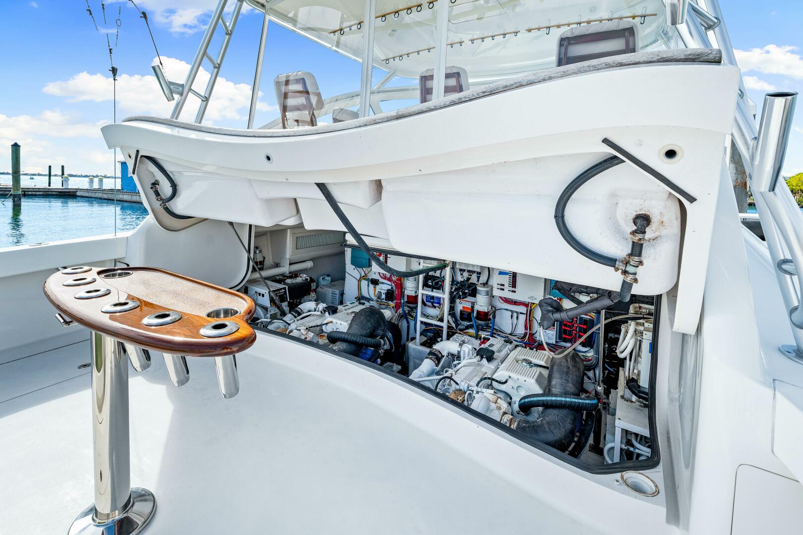 Slide: The Image of 2012 Viking 42 Open "Bad Habits" - Engine room - 5417358