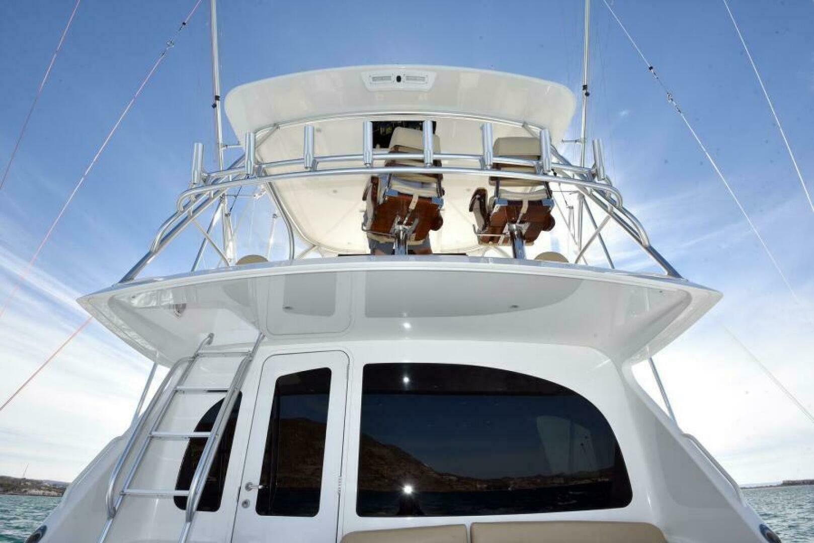 Slide: The Image of 2019 Viking 44 Convertible MY WAY Cockpit/Flybridge - 5471839
