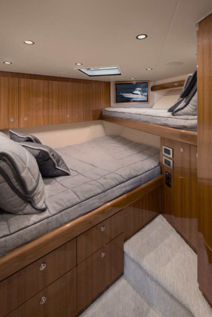 Slide: The Image of 2023 44 Viking Convertible Stateroom  - 3203438