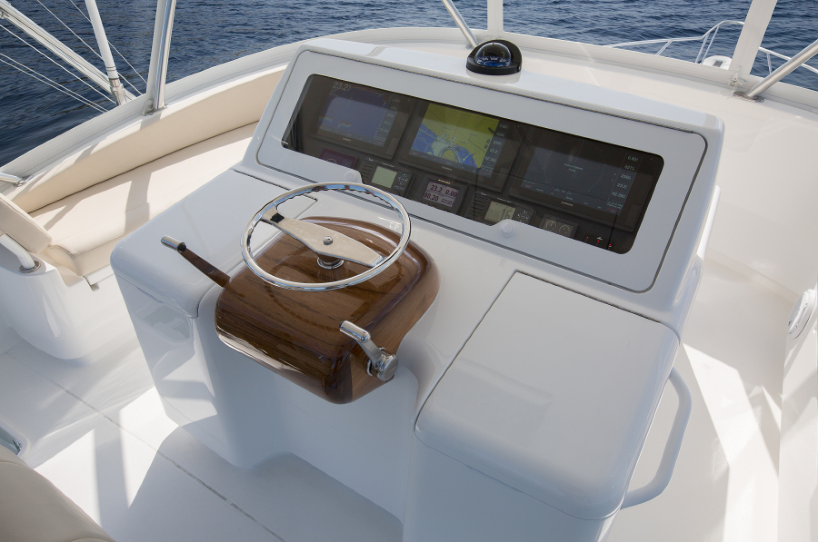 Slide: The Image of 2023 44 Viking Convertible Helm - 3203443