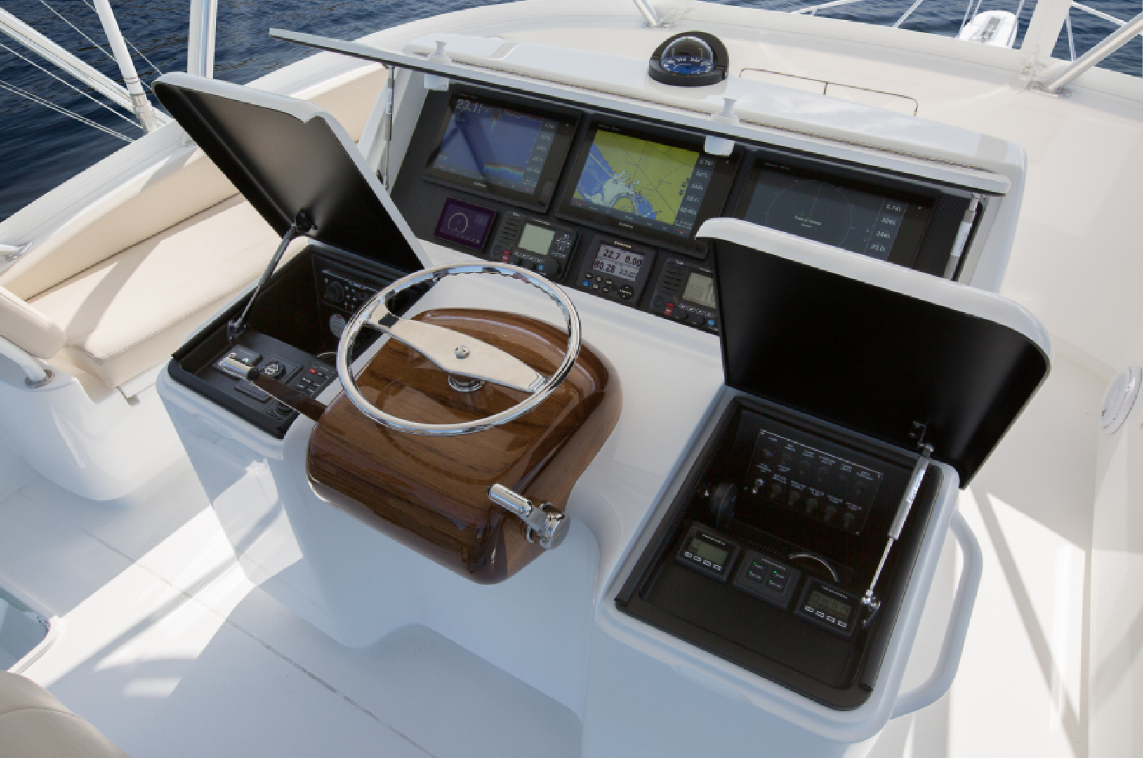 Slide: The Image of 2023 44 Viking Convertible Helm - 3203446