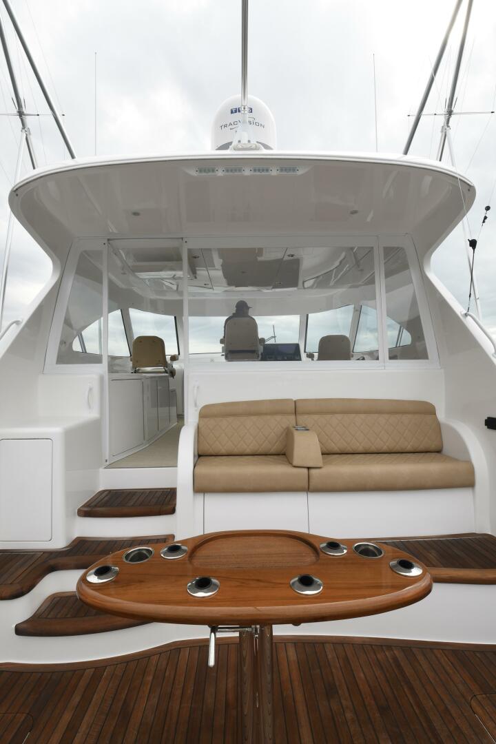Slide: The Image of 44 ft Viking- 2022 44 Sport Coupe - "Ima's" Cockpit - 4095154