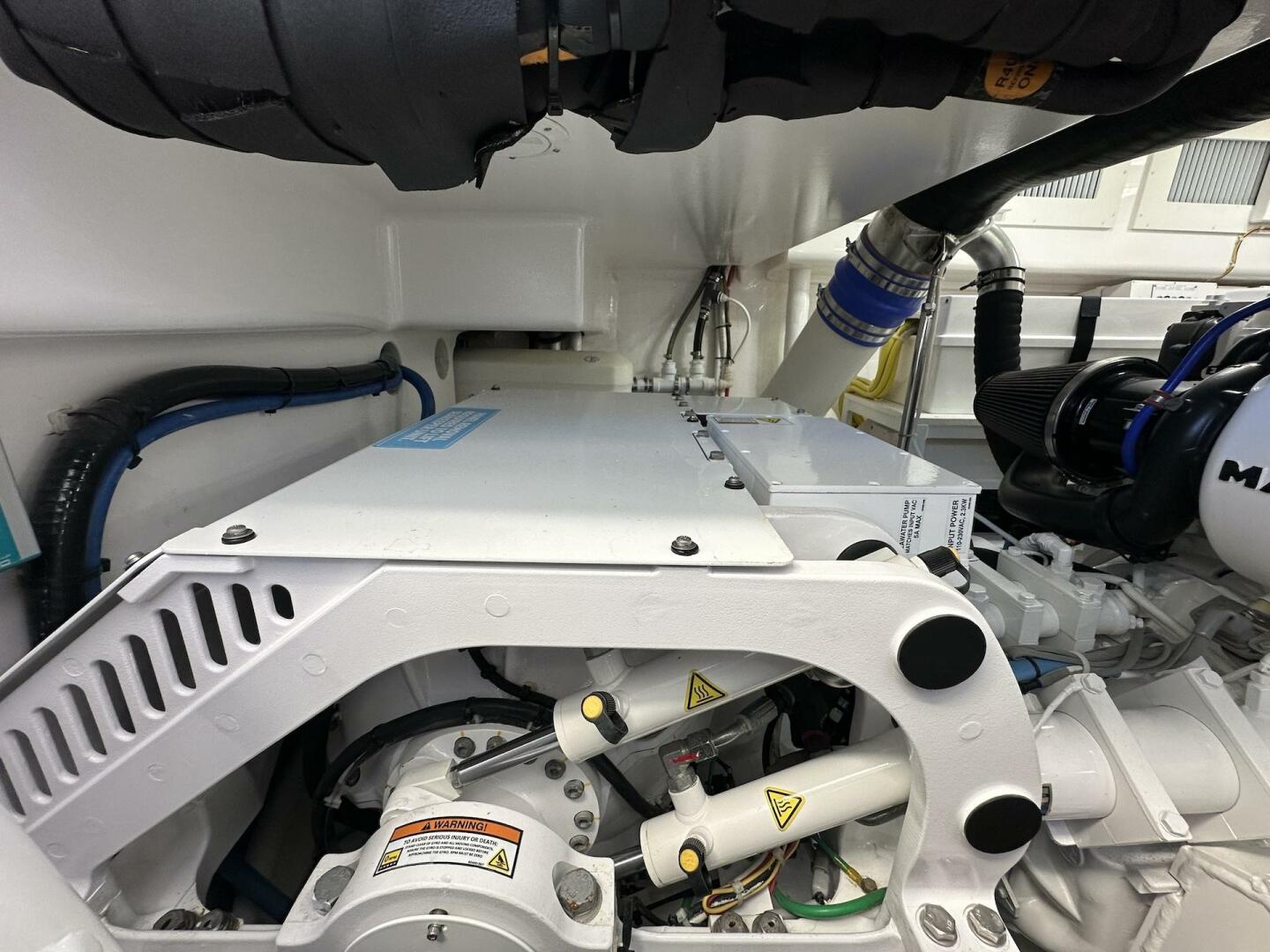 Slide: The Image of 44 ft Viking- 2022 44 Sport Coupe - "Ima's" Engine Room Engine Room - 4831748