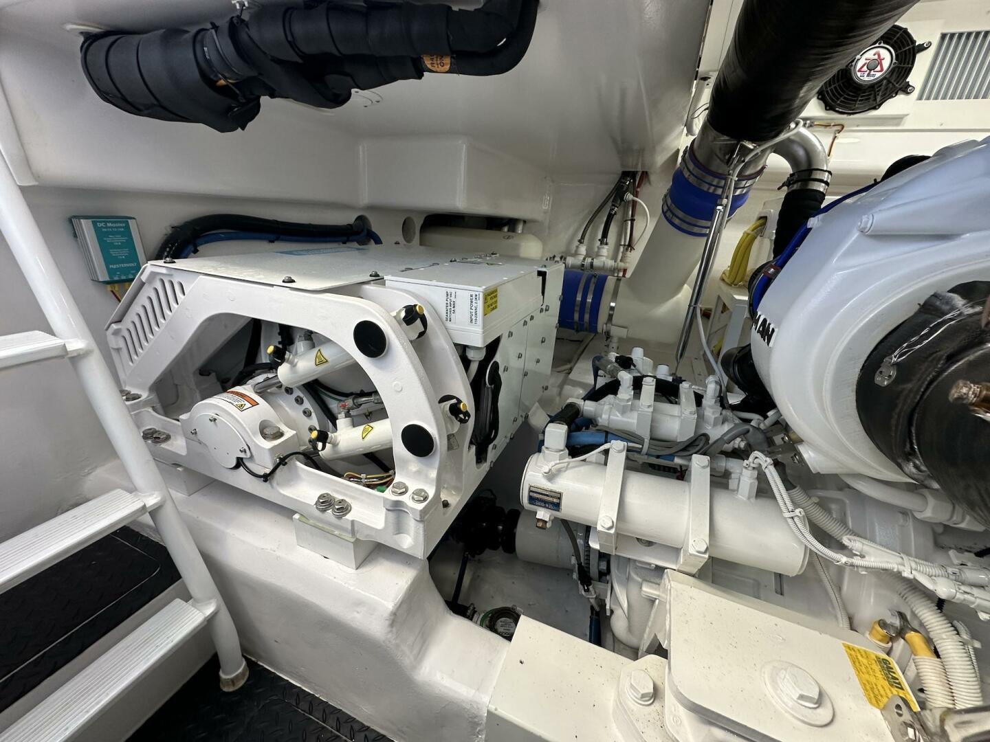 Slide: The Image of 44 ft Viking- 2022 44 Sport Coupe -  Engine Room - 4831753