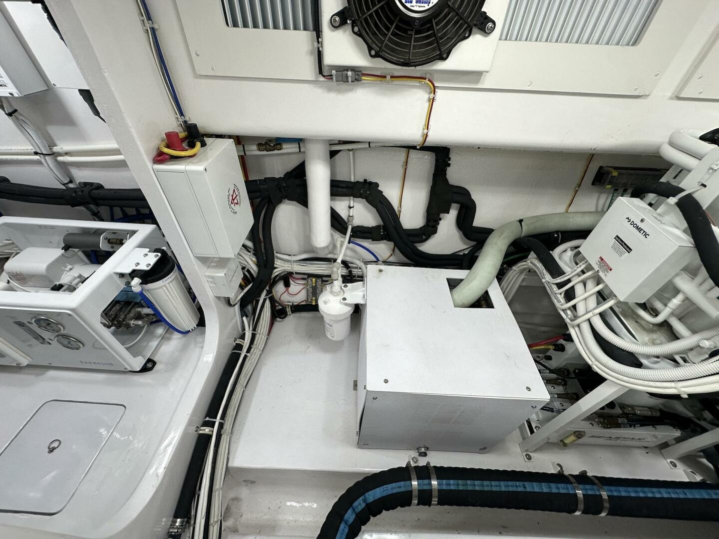 Slide: The Image of 44 ft Viking- 2022 44 Sport Coupe -  Engine Room - 4831758