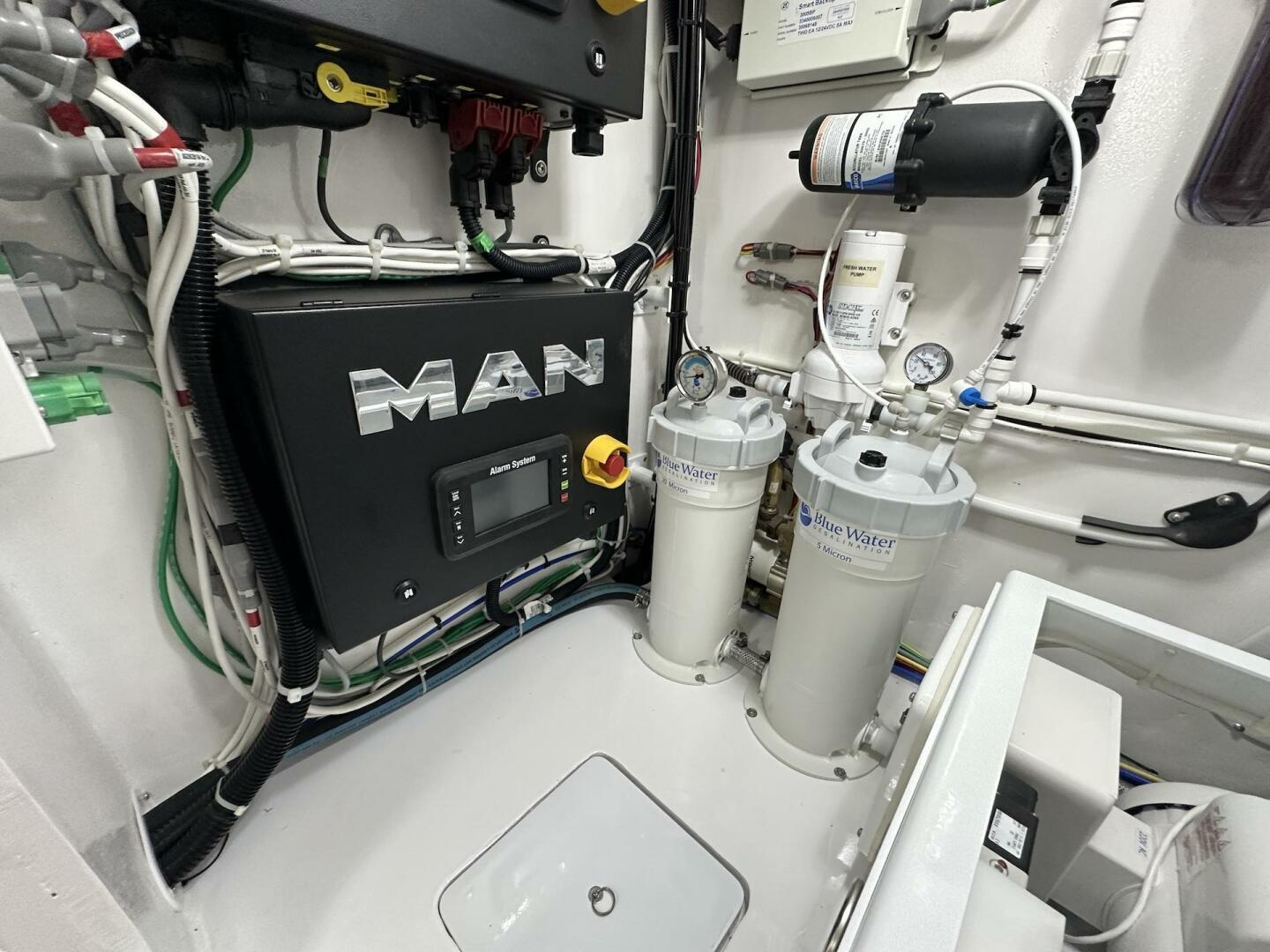 Slide: The Image of 44 ft Viking -2022 44 Sport Coupe Engine Room - 4831763