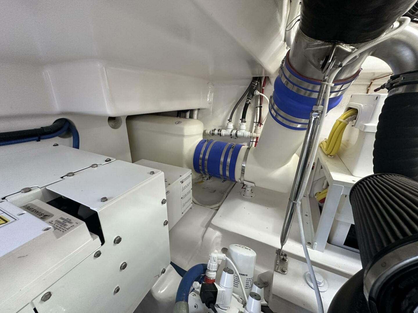 Slide: The Image of 44 ft Viking- 2022 44 Sport Coupe - Engine Room - 4831766