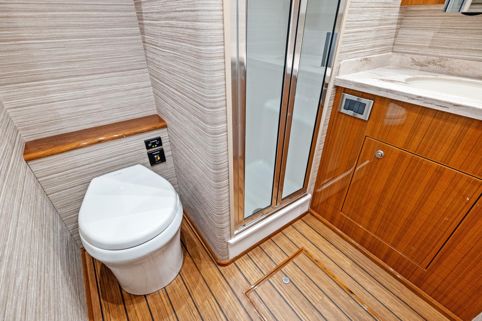 Slide: The Image of 46' Viking 2021 46 Billfish - "Quality Time" - Head - 4954558