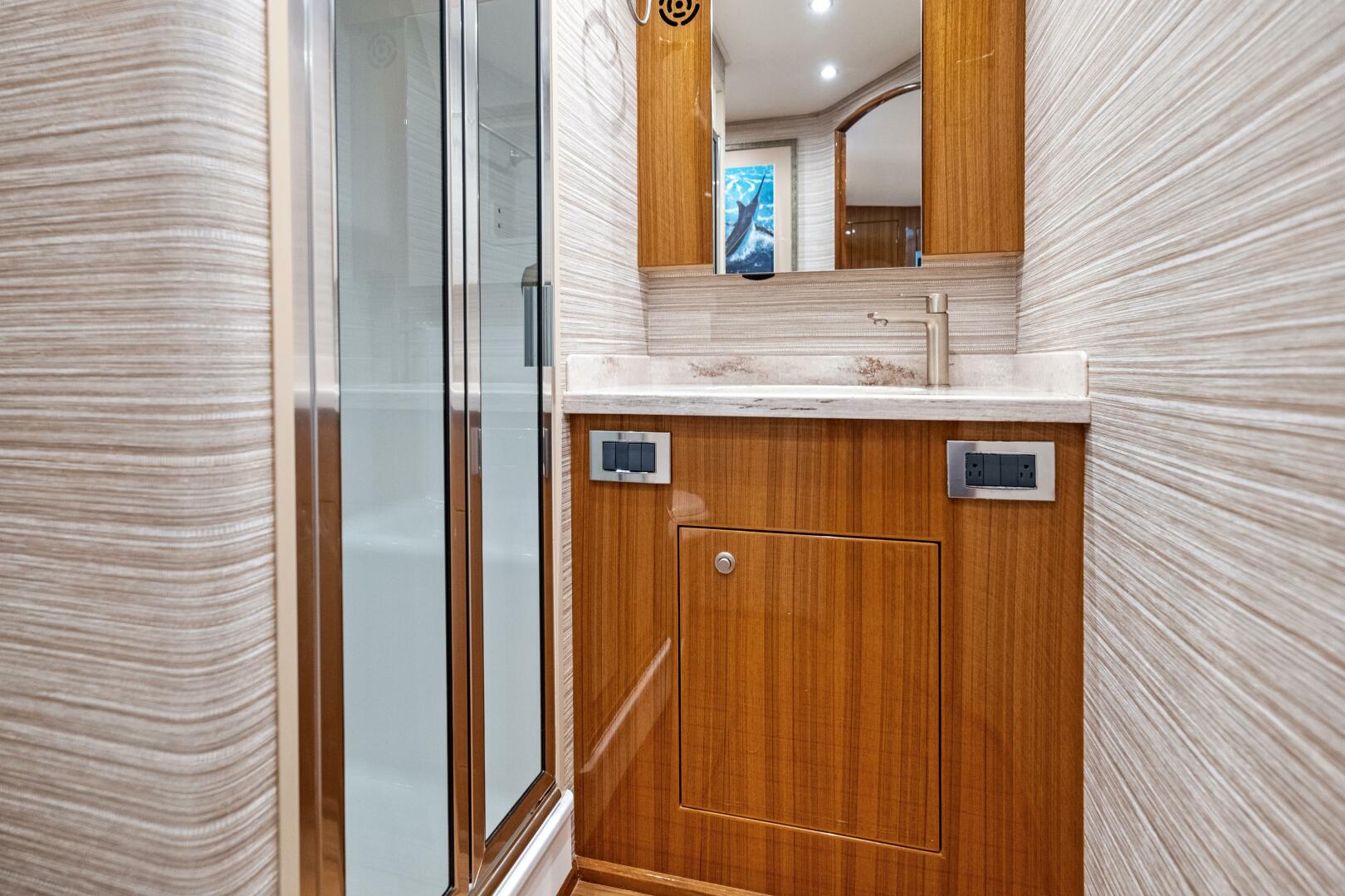 Slide: The Image of 46' Viking 2021 46 Billfish - "Quality Time" - Head - 4954560