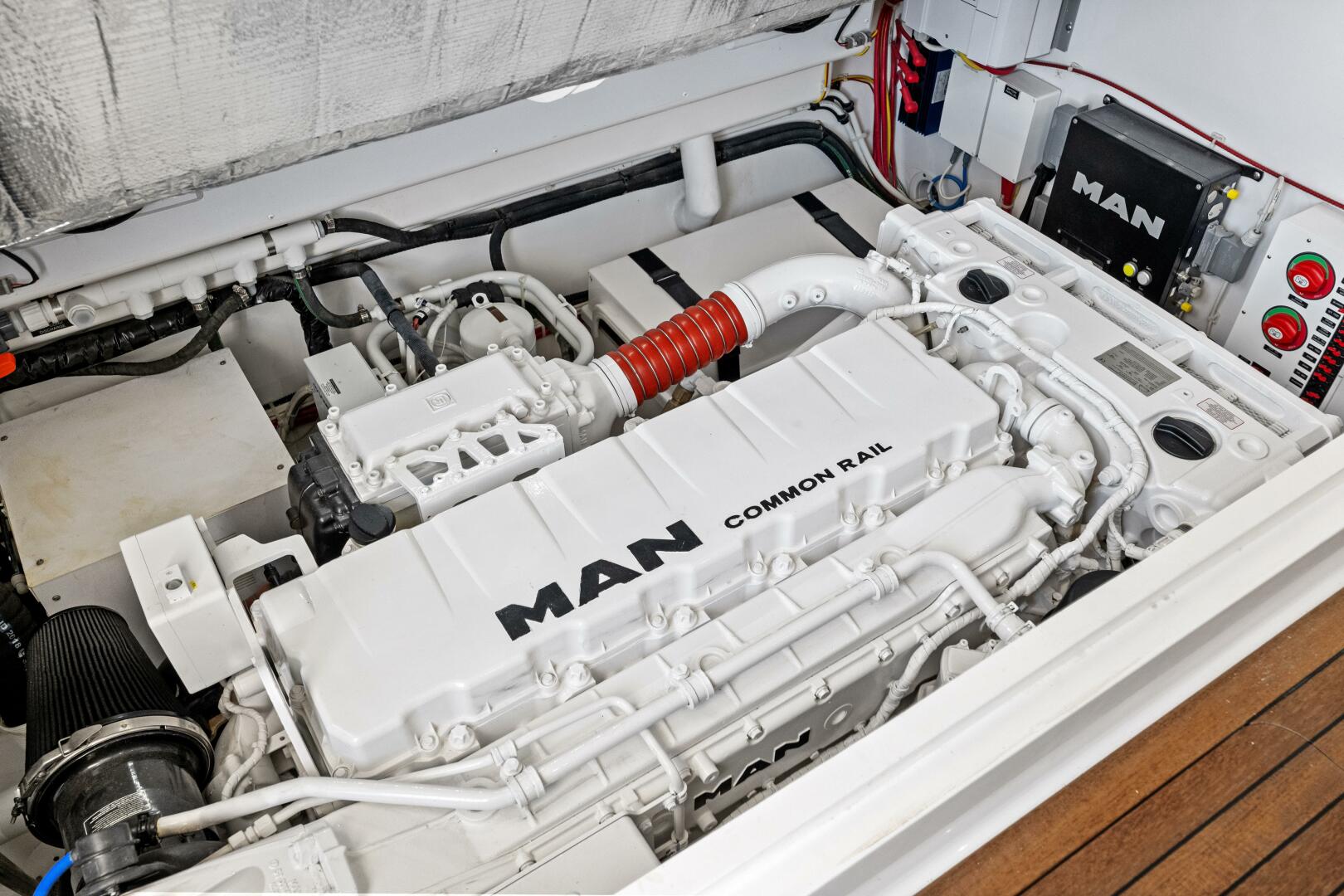 Slide: The Image of 46' Viking 2021 46 Billfish - "Quality Time" - Engine Room - 4954576