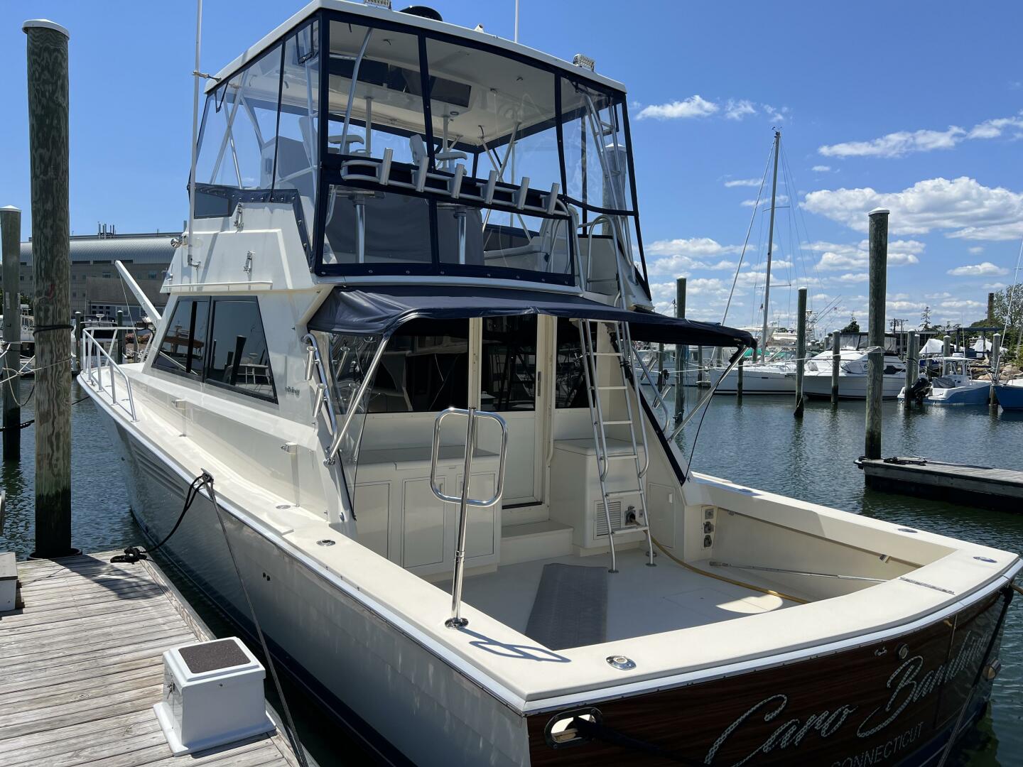 Slide: The Image of Viking 48 Convertible 1990 - 4499898