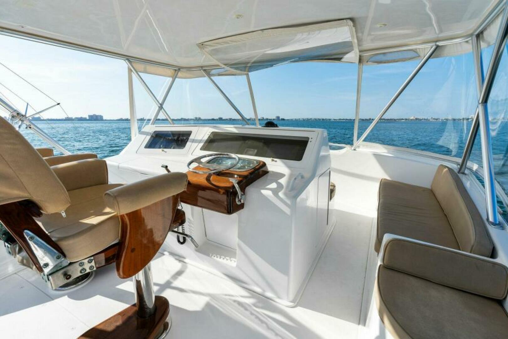 Slide: The Image of 2003 Viking 48 Convertible Helm - 5450441