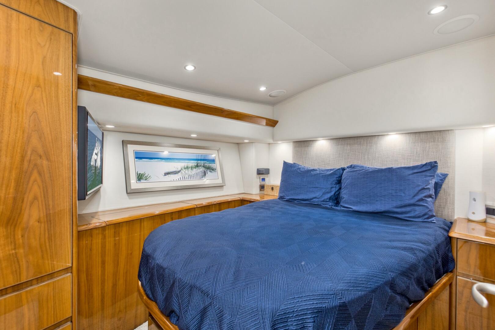 Slide: The Image of 2017 48 Viking Convertible _Reel Petty_ Master Stateroom (1) - 5381048