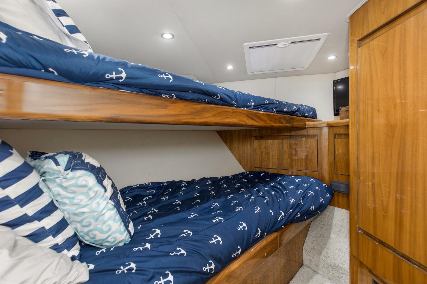 Slide: The Image of 2017 48 Viking Convertible _Reel Petty_ Forward Stateroom - 5381060