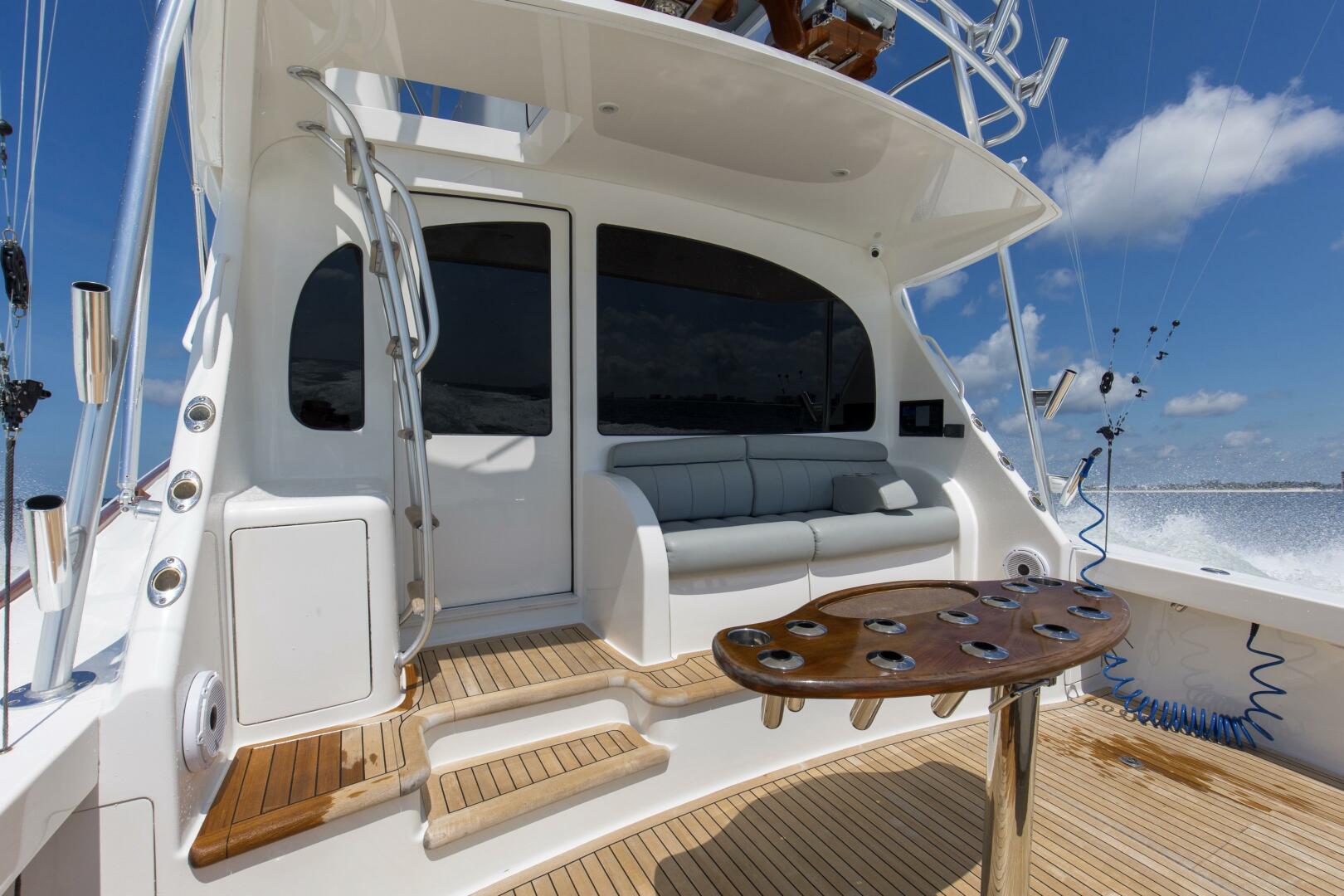 Slide: The Image of 2017 48 Viking Convertible _Reel Petty_ Stern Deck (1) - 5381786
