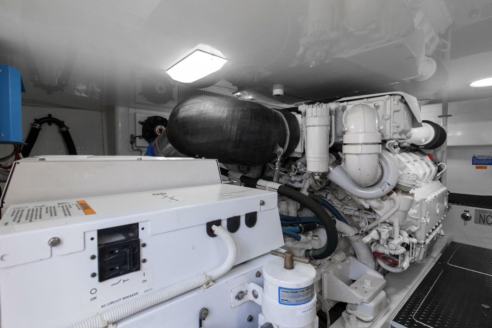 Slide: The Image of 2017 48 Viking Convertible _Reel Petty_ Engine Room (2) - 5381099