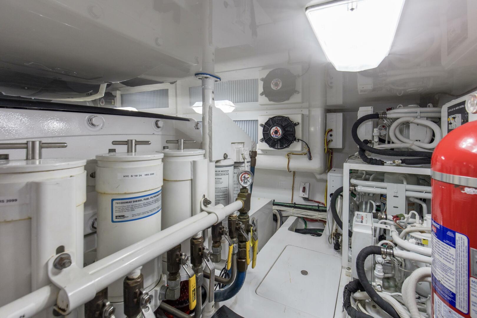 Slide: The Image of 2017 48 Viking Convertible _Reel Petty_ Engine Room (8) - 5381114