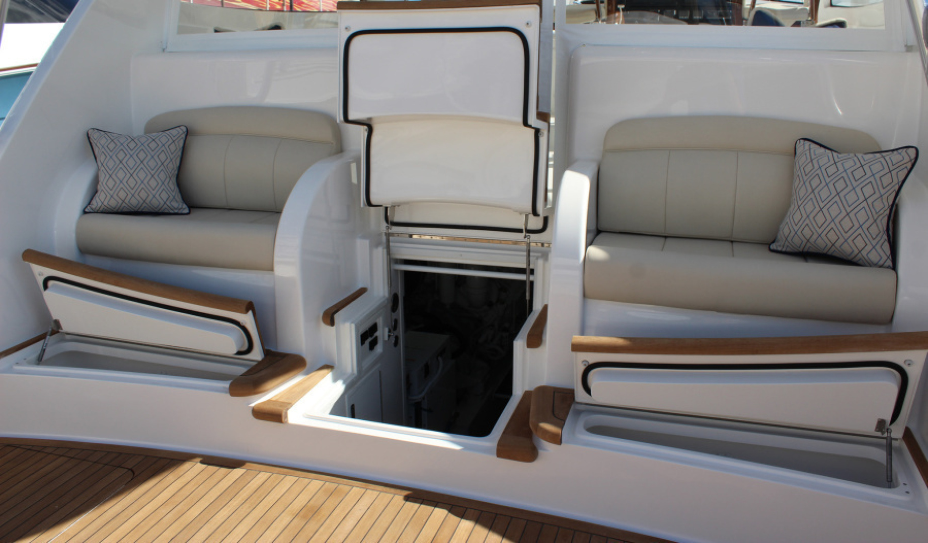 Slide: The Image of 2023 48 Viking Yachts Sport Tower Mezzanine - 4525241