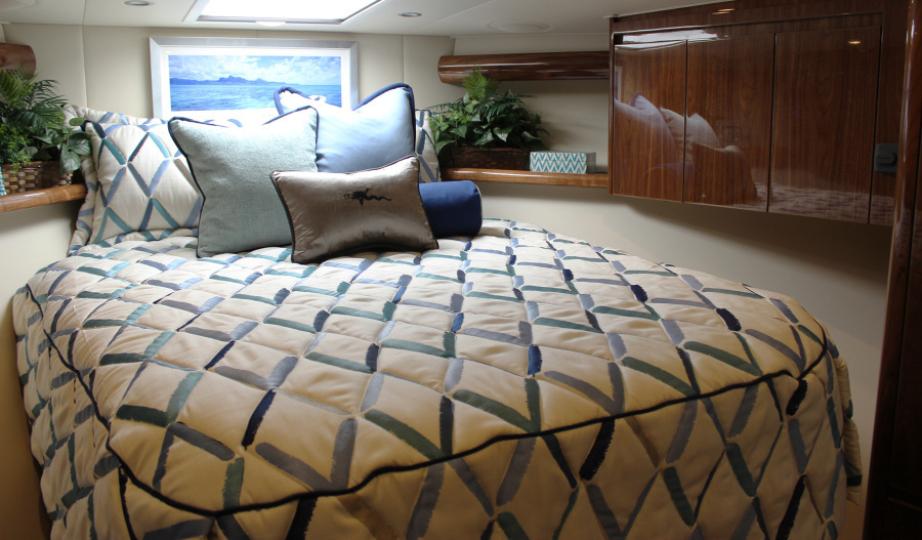 Slide: The Image of New 48 Viking Yachts Sport Tower Stateroom - 5357720