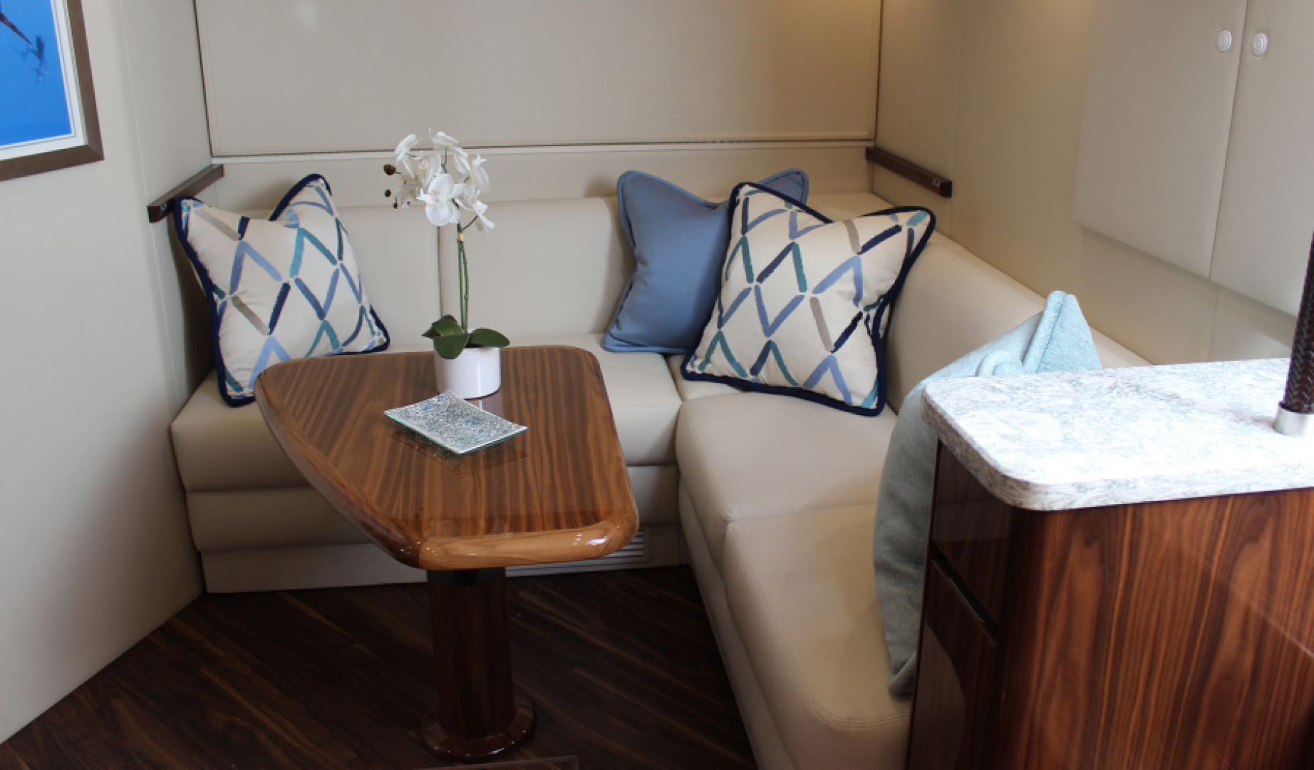 Slide: The Image of New 48 Viking Yachts Sport Tower Salon  - 5357722