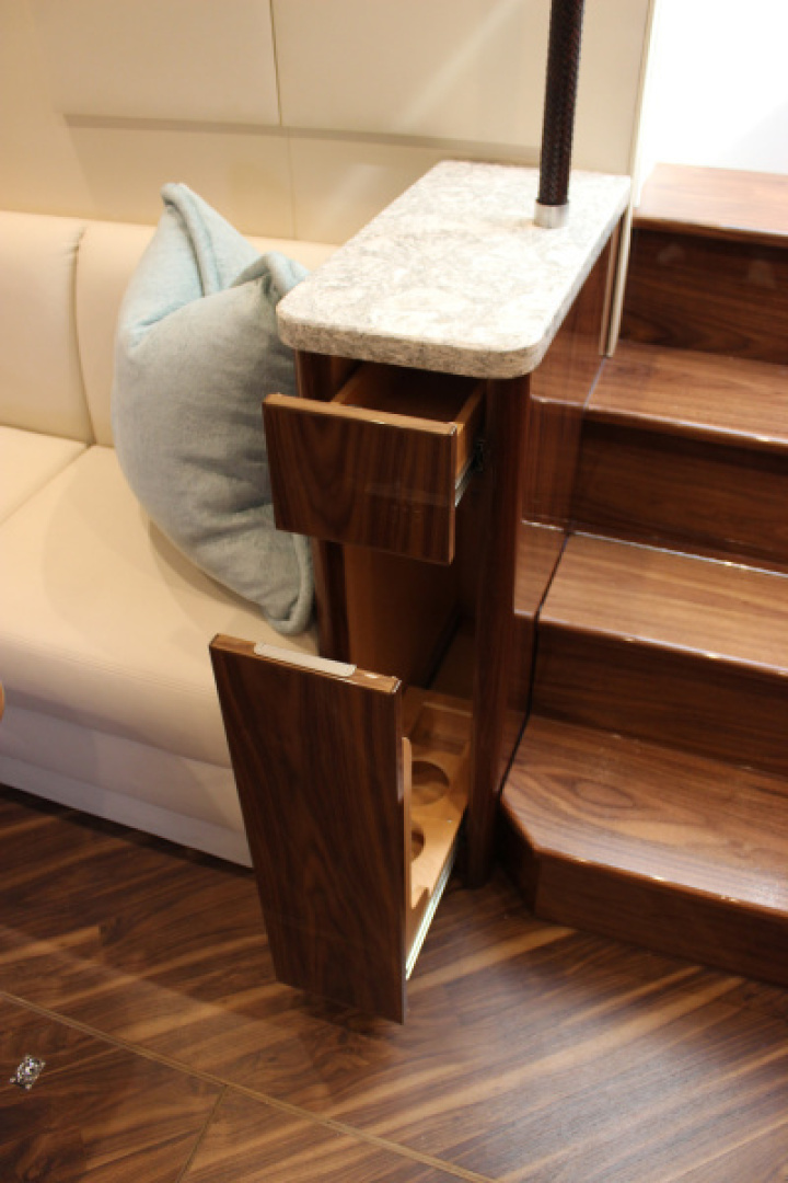 Slide: The Image of New 48 Viking Yachts Sport Tower Salon - 5357726