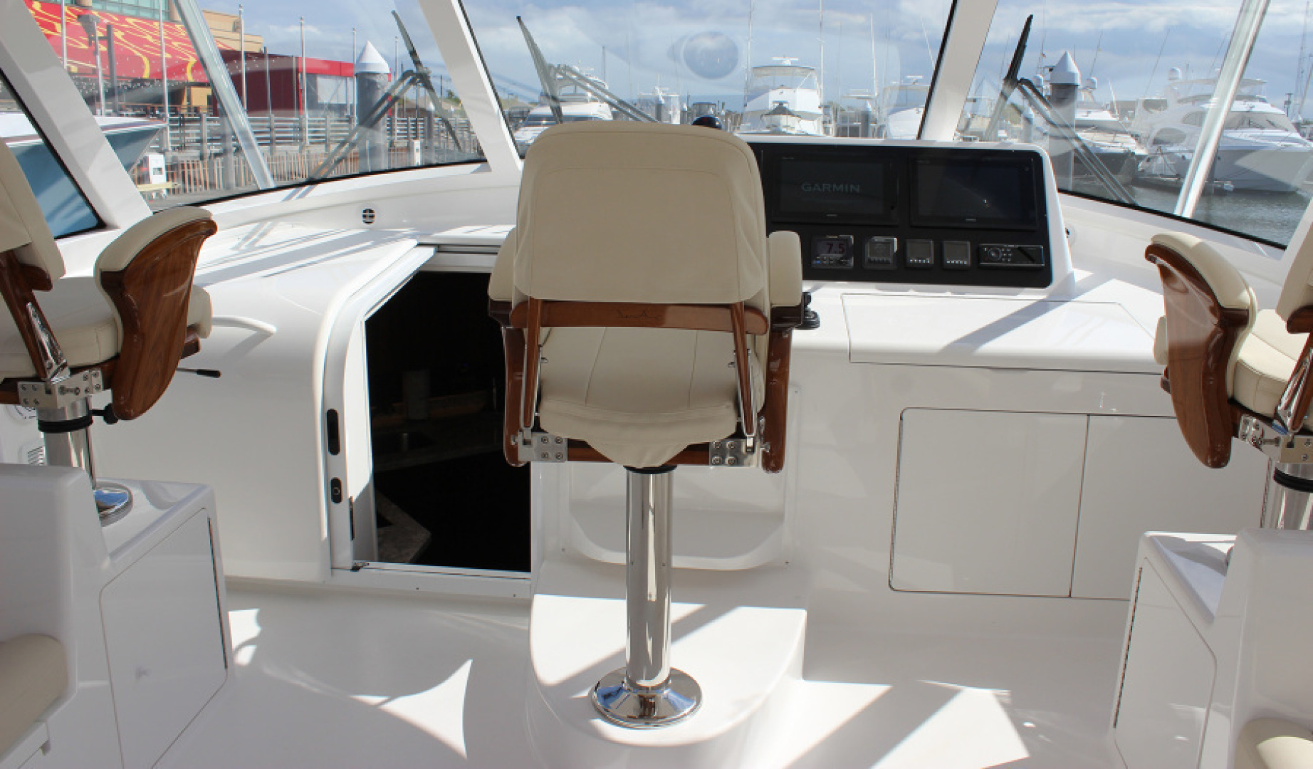 Slide: The Image of New 48 Viking Yachts Sport Tower Flybridge - 5357730