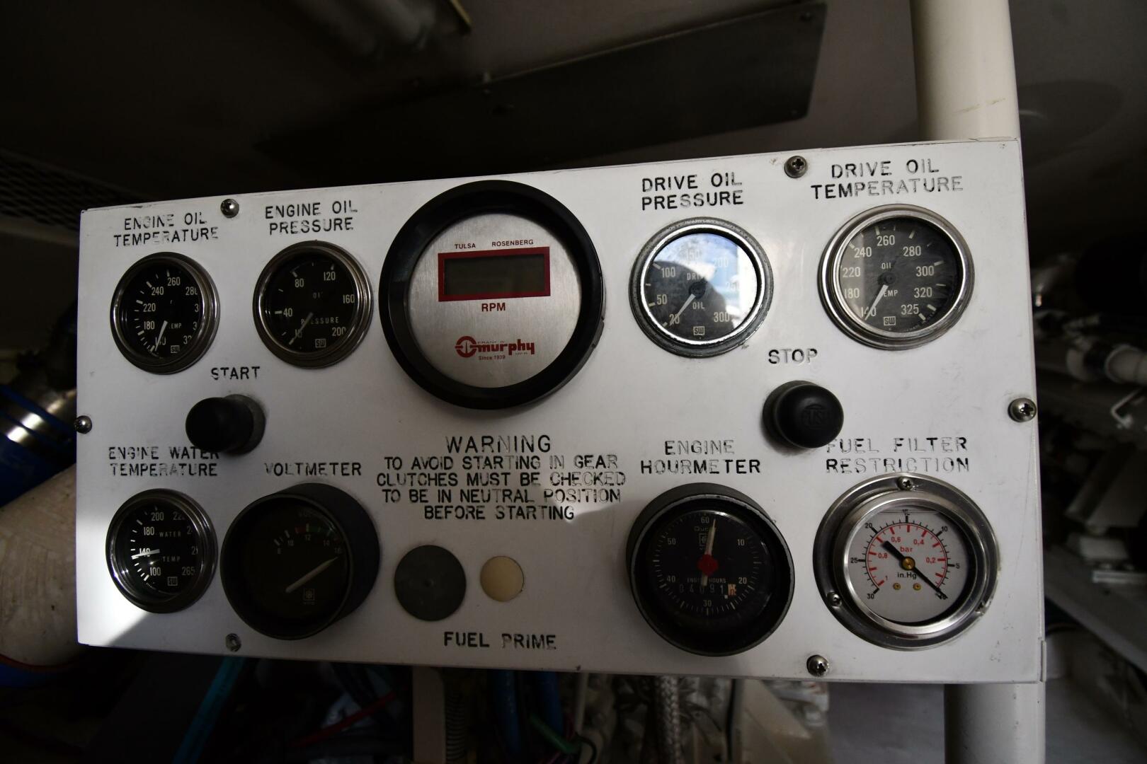 Slide: The Image of Viking 53 Convertible 1990 - 4877727