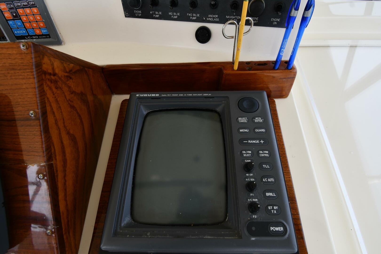 Slide: The Image of Viking 53 Convertible 1990 - 4877653