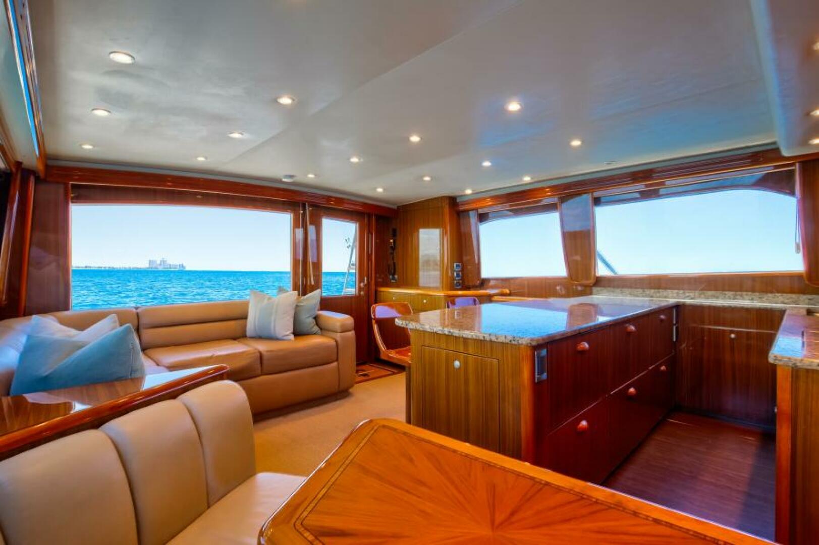 Slide: The Image of Viking 54 Mezzo II - Interior Salon 2008 Viking 54 Convertible Mezzo II - 5056025