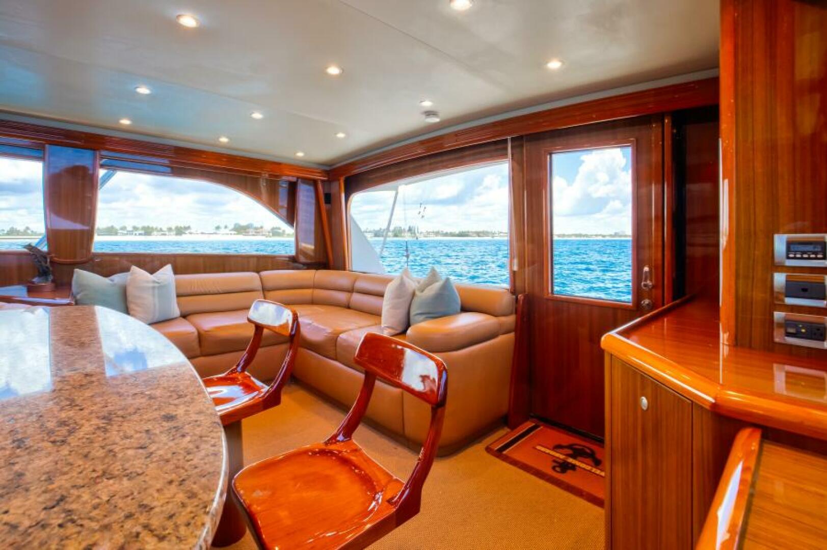 Slide: The Image of Viking 54 Mezzo II - Interior Salon 2008 Viking 54 Convertible Mezzo II - 5056026