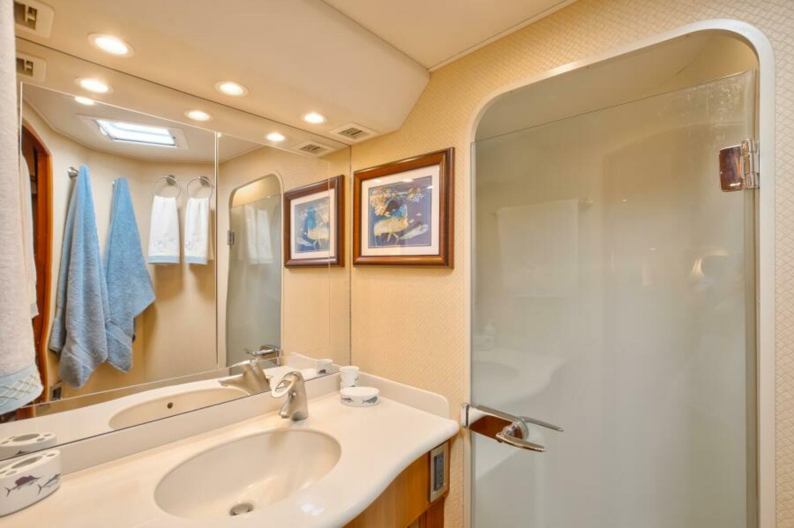Slide: The Image of Viking 54 Mezzo II - Interior Head 2008 Viking 54 Convertible Mezzo II - 5056029