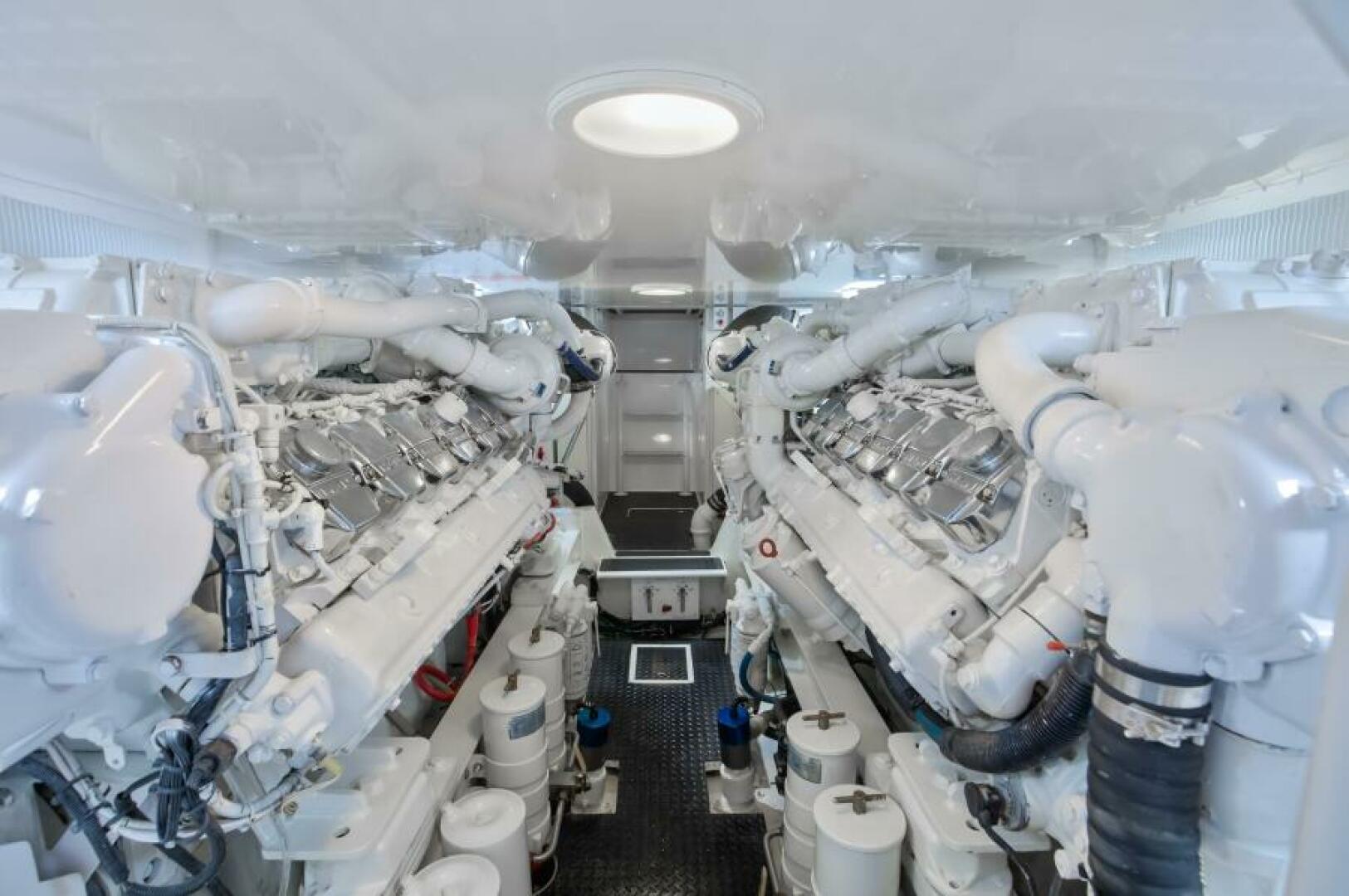 Slide: The Image of Viking 54 Mezzo II - Engine Room 2008 Viking 54 Convertible Mezzo II - 5056048
