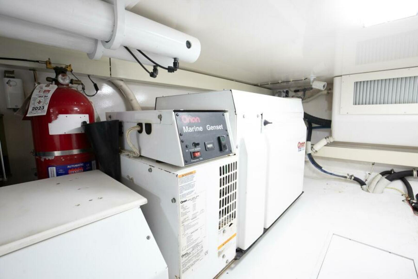 Slide: The Image of Viking 54 Mezzo II - Engine Room 2008 Viking 54 Convertible Mezzo II - 5056050