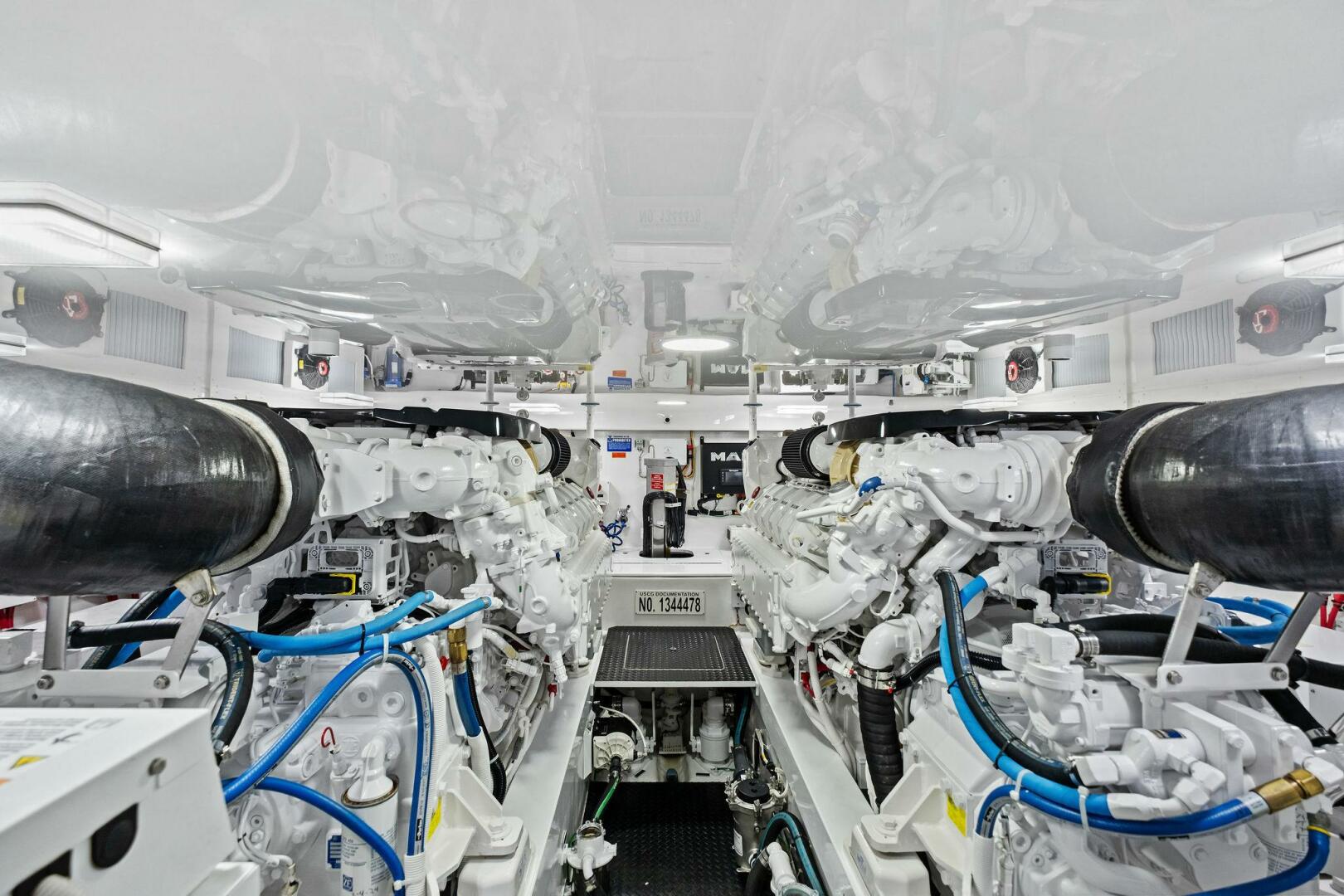 Slide: The Image of 2024 Viking 54 Convertible GYS Trade Engine Room - 5513934