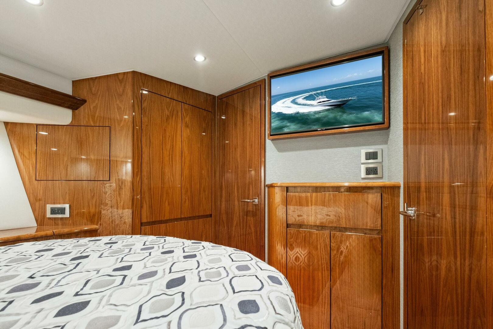 Slide: The Image of 2024 Viking 54 Convertible GYS Trade Master Stateroom - 5513972