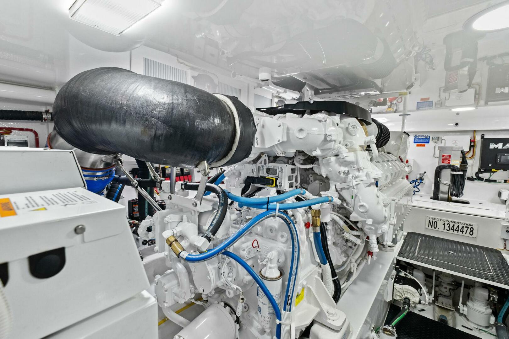 Slide: The Image of 2024 Viking 54 Convertible GYS Trade Engine Room - 5513987